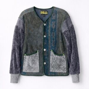 Suay LA Upcycled Remade Patchwork Towel Jacket XS unisex